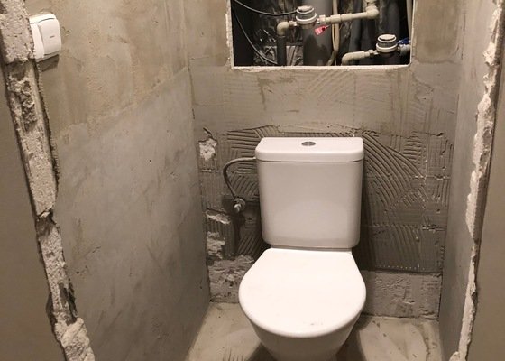 Rekonstrukce koupelny a záchodu