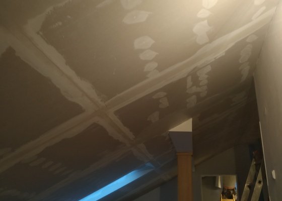 Oprava izolace střechy rodinný dům Lysice
