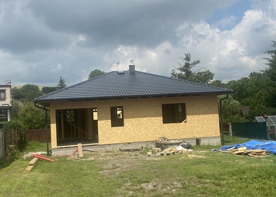 Výstavba dřevostavby rodinného domu