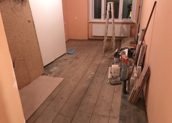 Rekonstrukce podlahy na klíč