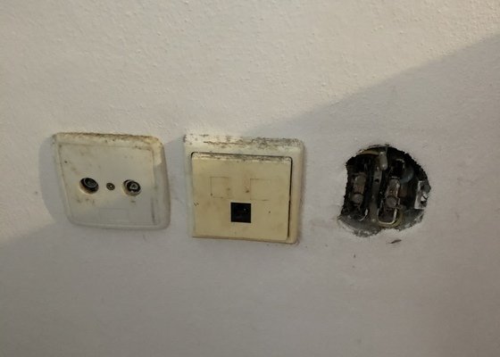 Kontrola, případně oprava elektroinstalace v bytě