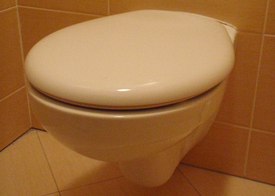 Výměna závěsného klozetu/WC