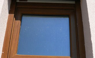 Plastová okna a dveře - stav před realizací