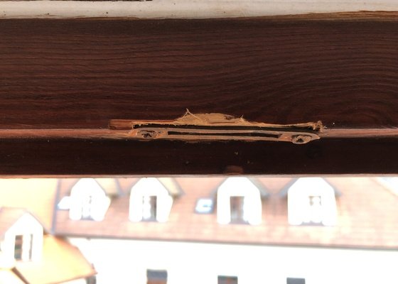 Poptávka - servis/oprava dřevěných oken v usedlosti Salabka