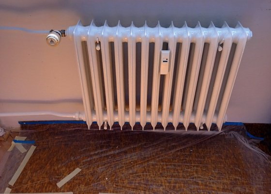 Nátěr radiátorů