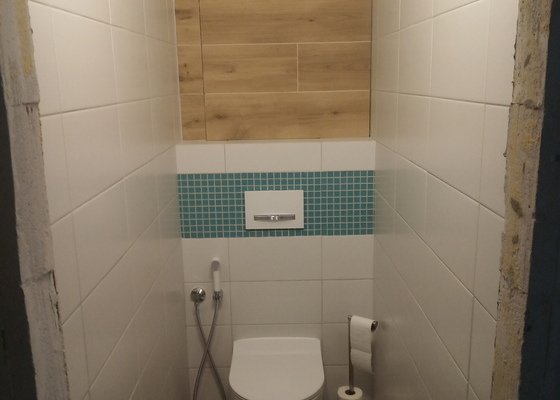 Koupelna - obklady + zdění