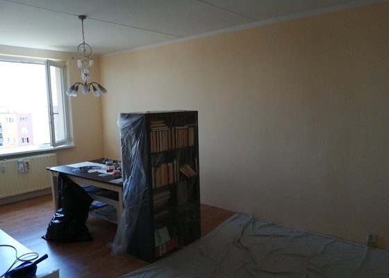 Vymalování obýváku