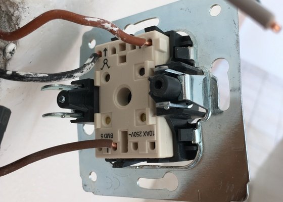 Elektro - zapojení lustrového vypínače
