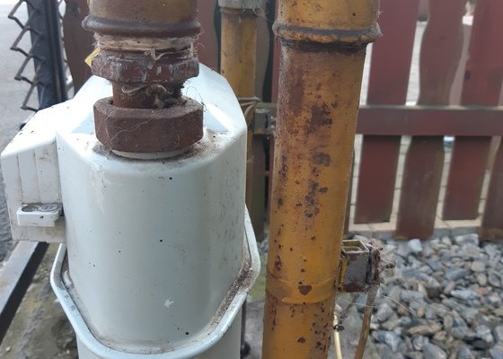 RD - Přetěsnění instalace HUP - lehký únik plynu