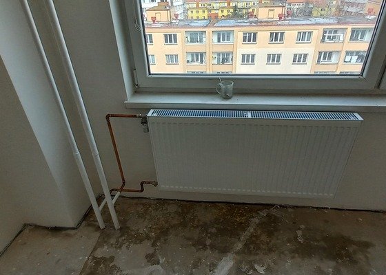 Instalace radiátorů