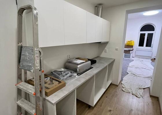 Instalace kuchyňské linky Ikea