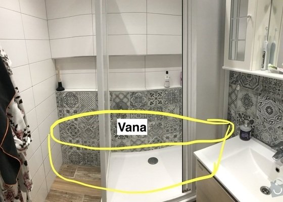 Výměna sprchového koutu za vanu