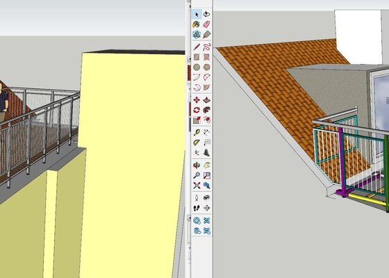 Návrh, výroba a montáž konstrukce terasy