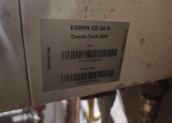 Zrušení nepotřebné odbočky plynového potrubí a revize plynové kondenzační kotle Enbra