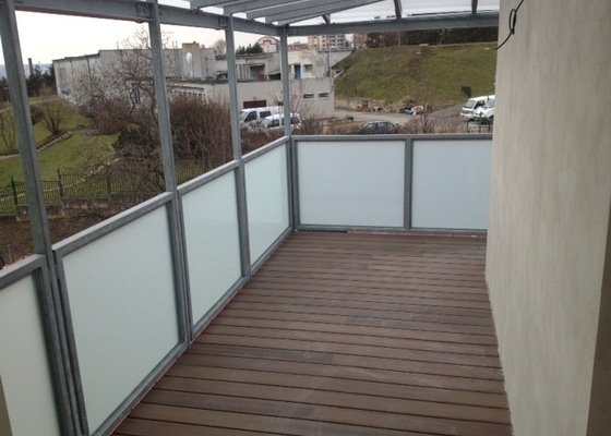 Kompletace koupelny + pozinkovaný balkon