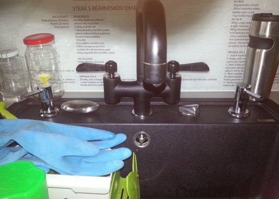 Oprava kapajici vodovodni baterie IKEA viz. foto