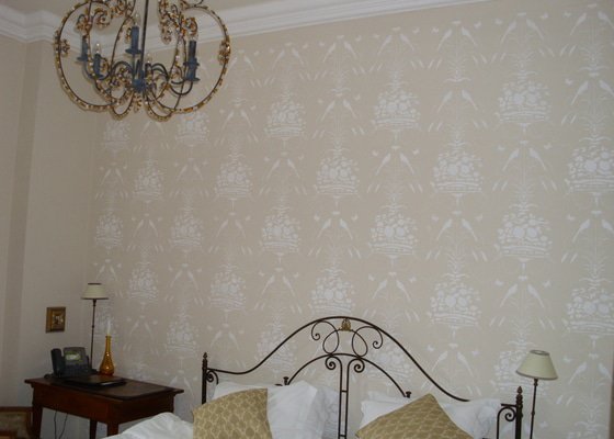 Rekonstrukce dekorativní malby v Hotelu Chateau Mcely *****