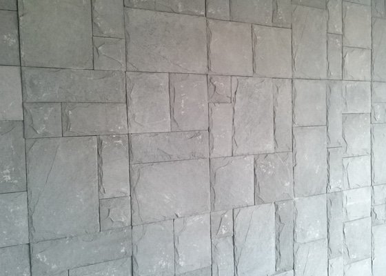 Obkladač - obývací stěna