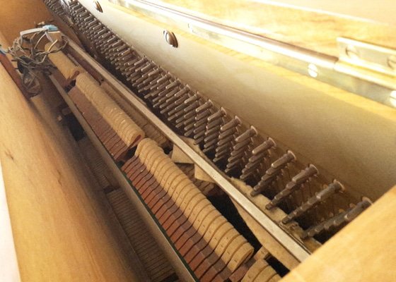 Ladění a rekonstrukce piana
