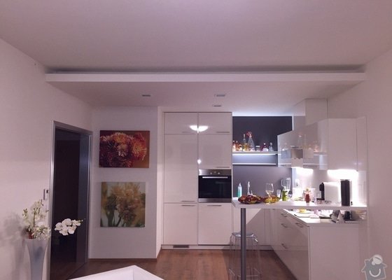 SDK podhled do kuchyne s osvetlenim - cca 5m2